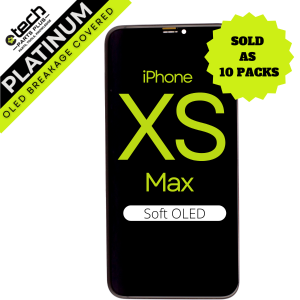 Pack of 10 Soft OLED screens for iPhone XS Max