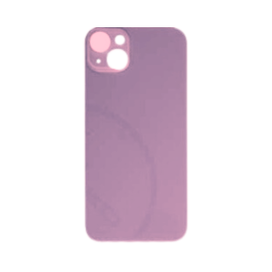 Back Glass (larger camera opening) for use with iPhone 14 Plus (Purple) (no logo)