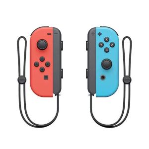 JoyCon Controller Pads (Neon Red and Blue) for use with Nintendo Switch