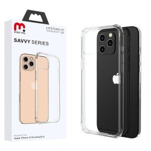 MyBat Pro Savvy Series Case for Apple iPhone 12 Pro Max (6.7) - Crystal Clear