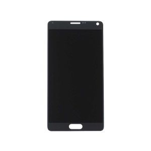 OLED Digitizer Assembly for use with Samsung Galaxy Note 4 SM-N910, Charcoal Black, (No Logo)