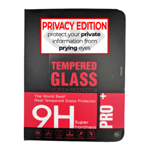 Privacy tempered glass for the iPad Pro 12.9"