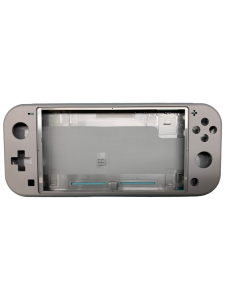 Black (Dark Grey) Back Plate with Mid Frame for use for Nintendo Switch Lite