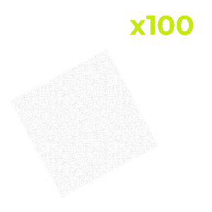 100 Pack Microfiber Cloths
