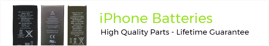 eTech Parts is your source for high quality iPhone Batteries.
